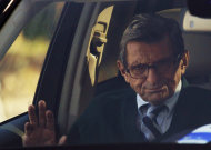 FILE - In this Wednesday, Nov. 9, 2011 file photo, Penn State football coach Joe Paterno arrives home in State College, Pa. On Sunday, Jan. 22, 2012, family says Paterno, winningest coach in major college football, has died. (AP Photo/Matt Rourke)