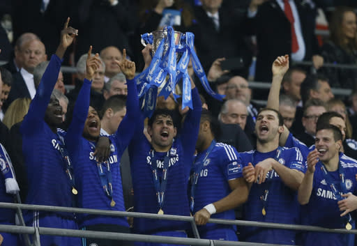 Chelsea wins League Cup; City's Premier League hopes shrink