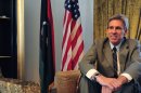 Christopher Stevens, the U.S. ambassador to Libya, smiles at his home in Tripoli