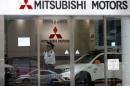 Mitsubishi Motors Corp's showroom is pictured at its headquarters in Tokyo