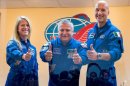 Astronauts Launch to Space Station on Express Trip