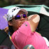 Yani Tseng of Taiwan tees off the second hole during the final round of the LPGA Thailand golf championship in Pattaya, Chonburi province, southeastern Thailand Sunday, Feb. 19, 2012. (AP Photo/Apichart Weerawong)