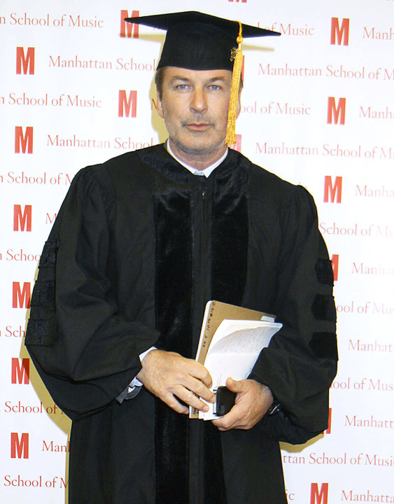 Call Him Doctor Alec Baldwin...As Alec Gets A Honorary Dr Of Musical Arts Degree