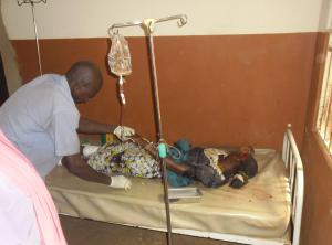A woman is treated in hospital after being injured&nbsp;&hellip;