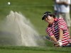Jason Dufner hits a shot from the sand trap on the 14th hole during the first round of the Arnold Palmer Invitational golf tournament at Bay Hill, Thursday, March 22, 2012, in Orlando, Fla. (AP Photo/John Raoux)