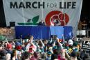 Mike Pence becomes first VP to speak at March for Life rally: 'Life is winning'