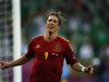 Spain's Torres celebrates after scoring a goal against Ireland during their Group C Euro 2012 soccer match at PGE Arena in Gdansk