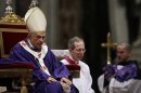 Photos: Pope celebrates last Ash Wednesday Mass
