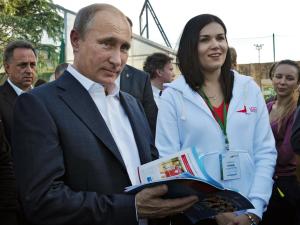 Russian President Vladimir Putin visits a sports training&nbsp;&hellip;
