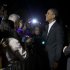 President Barack Obama greets supporters after arriving at West Palm Beach International Airport on Friday, Feb. 15, 2013, in West Palm Beach, Fla. President Obama is spending the weekend in Palm City, Fla.  (AP Photo/Evan Vucci)