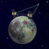 This undated artist rendering provided by NASA on  Dec. 21,2011 shows the twin Grail spacecraft mapping the lunar gravity field. The two probes are scheduled to enter orbit around the moon over New Year's weekend. (AP Photo/NASA, Jet Propulsion Laboratory)