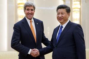 U.S. Secretary of State John Kerry, left, poses with&nbsp;&hellip;