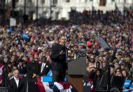 President Barack Obama gestures as he speaks at a campaign event, Monday, Nov. 5, 2012, in Madison, Wis. (AP Photo/Carolyn Kaster)