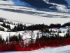 Austria's Klaus Kroell speeds down the course during training for an alpine ski, men's World Cup downhill, in Kvitfjell, Norway, Thursday, March 1, 2012. (Ap photo/Alessandro Trovati)