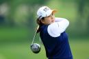 Inbee Park of South Korea in action during the pro-am as a preview for the 2015 KPMG Women's PGA Championship on the West Course at Westchester Country Club on June 9, 2015 in Harrison, New York