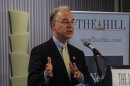 Rep. Tom Price (R-GA) speaks at a policy breakfast on "Monetary Policy, Gas Prices and the Impact on Small Businesses" Wednesday, May 16, 2012 in Washington, D.C. Sponsored by "The Hill" and the Small Business & Entrepreneurship Council, the discussion focused on U.S. monetary policy and how it affects commodity, fuel pricing and it's impact on small business. (William B. Plowman/ AP Images for Small Business & Entrepreneurship Council)
