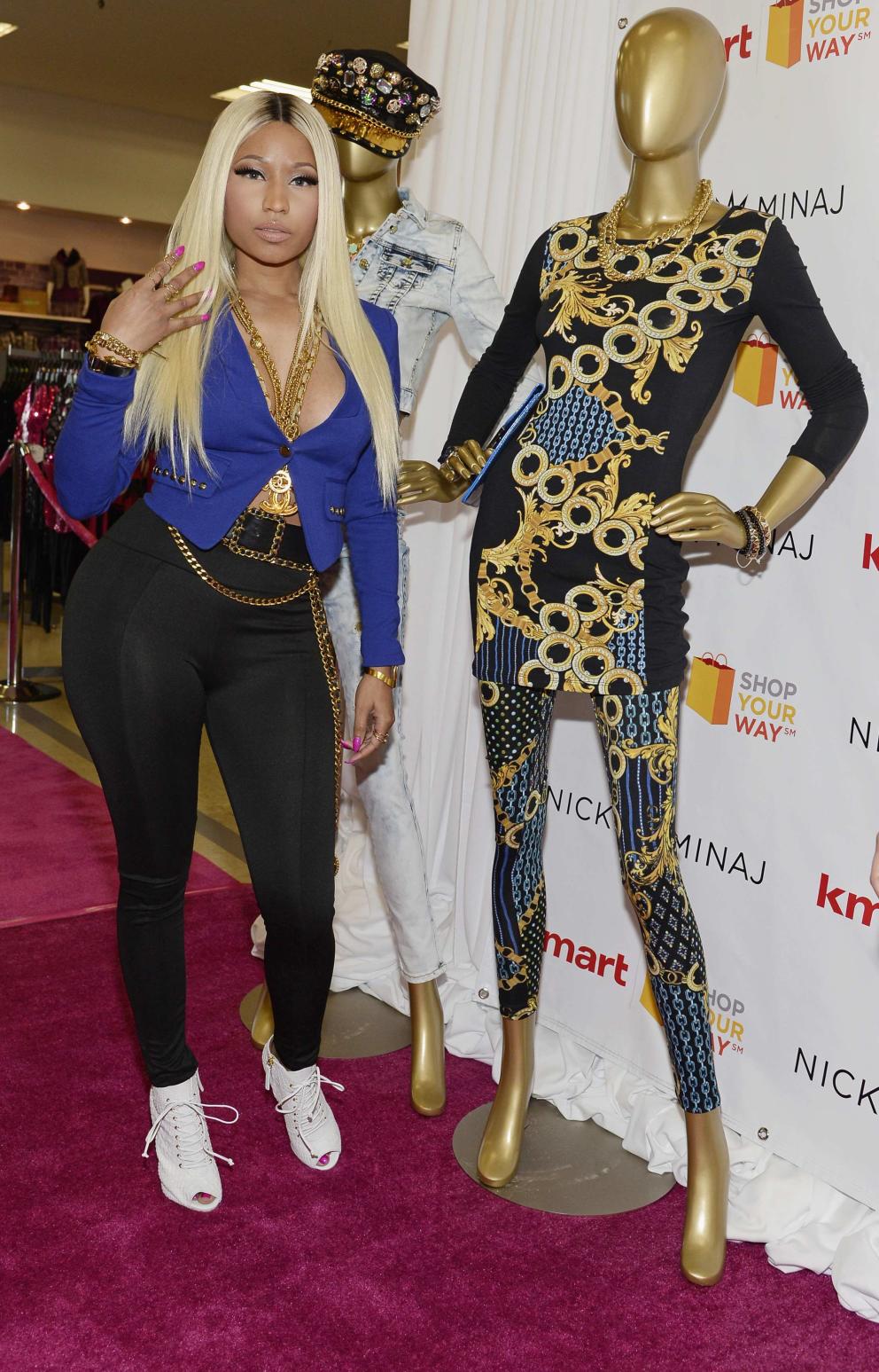 Nicki Minaj launches fashion line at Kmart in Los Angeles