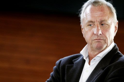 Johan Cruyff venceu a Bola de Ouro em 1971, 1973 e 1974