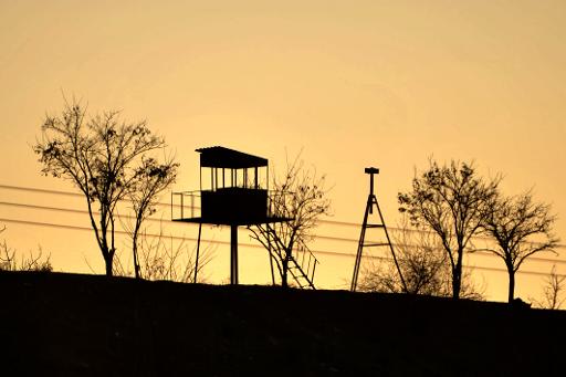 A Turkish border post with Syria on January 18, 2014 in Reyhanli, near the Oncupinar border crossing