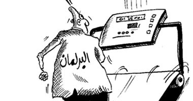 كاركاتير البلكونة مصر ثورة دستور S4201214125151