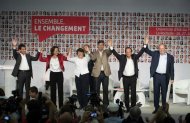 Les 6 candidats aux primaires socialistes, à La Rochelle en août 2011