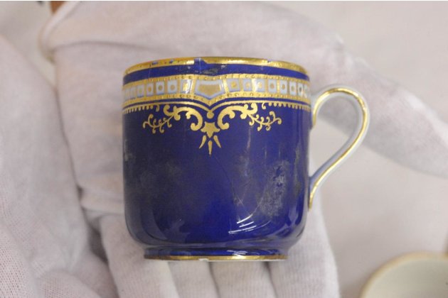 FILE - First class tea cup …