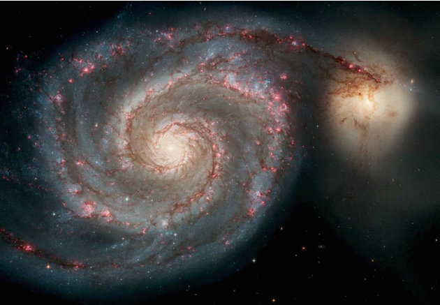 Il vortice di una galassia fotografato nel 2005. All'epoca erano già 700mila le istantanee del cosmo fornite dal telescopio.