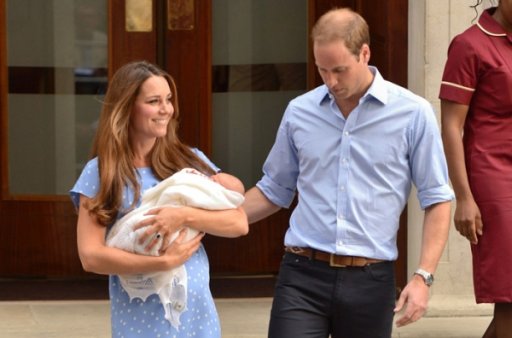 Pangeran William dan Kate Middleton Tinggalkan Rumah Sakit