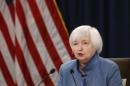 Federal Reserve Chair Yellen holds news conference following FOMC meeting in Washington