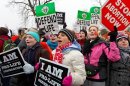 Pro-life advocates march in DC for 40th year