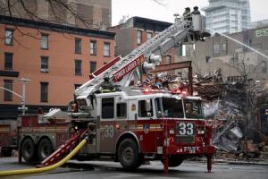 Two bodies found at New York City building gas explosion site.