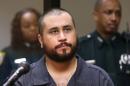 George Zimmerman listens to judge during a first-appearance hearing in Sanford, Florida