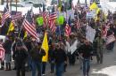 Militia members occupy US building in Oregon after protest
