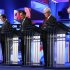 Republican presidential candidates Santorum, Romney, Gingrich and Paul participate in a candidates debate in Charleston