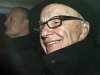 News Corp Chief Executive and Chairman Murdoch arrives in central London