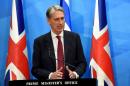 British Foreign Secretary Philip Hammond says Iran should "think about moderating its behaviour"