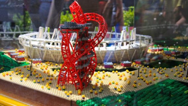 LEGO replica of London 2012 Olympic Park