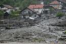 The earthquake-hit Bosnian town of Zenica was also struck by severe flooding in May 2014