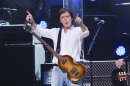 Musician McCartney performs during the "12-12-12" benefit concert for victims of Superstorm Sandy at Madison Square Garden in New York