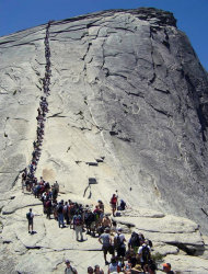 Yosemite plan means fewer hikers on Half Dome - Yahoo!