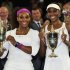 Williams sisters on Saturday teamed up to win a fifth Wimbledon doubles title