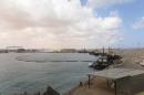 A view of the anchorage at the Es Sider export terminal in Ras Lanuf, west of Benghazi