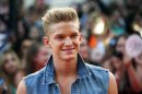 Singer Cody Simpson arrives on the red carpet for the MuchMusic Video Awards in Toronto