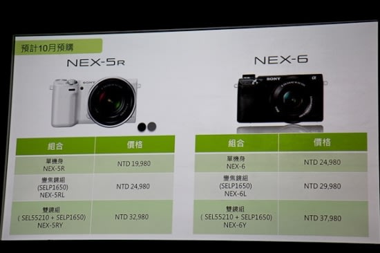 NEX 也有 Wi-Fi 了！Sony NEX 6 發表（還有 NEX-5R 喔！）