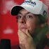 Rory McIlroy, of Northern Ireland, speaks during a news conference to discuss the Tour Championship golf tournament in Atlanta on Wednesday, Sept. 19, 2012. The tournament begins Thursday.  (AP Photo/John Bazemore)