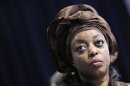 Nigeria's Oil Minister Alison-Madueke attends the annual meeting of the World Economic Forum (WEF) in Davos