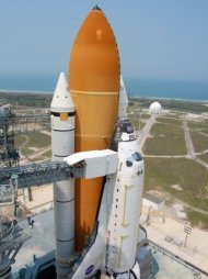 O lançamento do Atlantis, programado para sexta-feira, marcará a última missão do programa de 30 anos de ônibus espaciais dos Estados Unidos, que permitiu a construção da Estação Espacial Internacional (ISS).