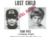 FILE - This undated file image provided May 28, 2010, by Stanley K. Patz shows a flyer distributed by the New York Police Department of Patz's son Etan who vanished on May 25, 1979, and has never been found, after leaving his family's SoHo home for a short walk to his school bus stop in New York. A team of police officers and FBI agents were digging up the basement of a building in Manhattan Thursday, April 19, 2012, about a block from where the family lived. Authorities didn't say what evidence led them to that location. (AP Photo/New York Police Department  via Stanley K. Patz, File)