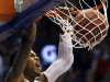 Kansas guard Ben McLemore (23) dunks during the first half of an NCAA college basketball game against Richmond in Lawrence, Kan., Tuesday, Dec. 18, 2012. (AP Photo/Orlin Wagner)
