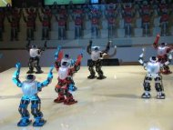 麗水世博會 機器人模仿歌唱組合